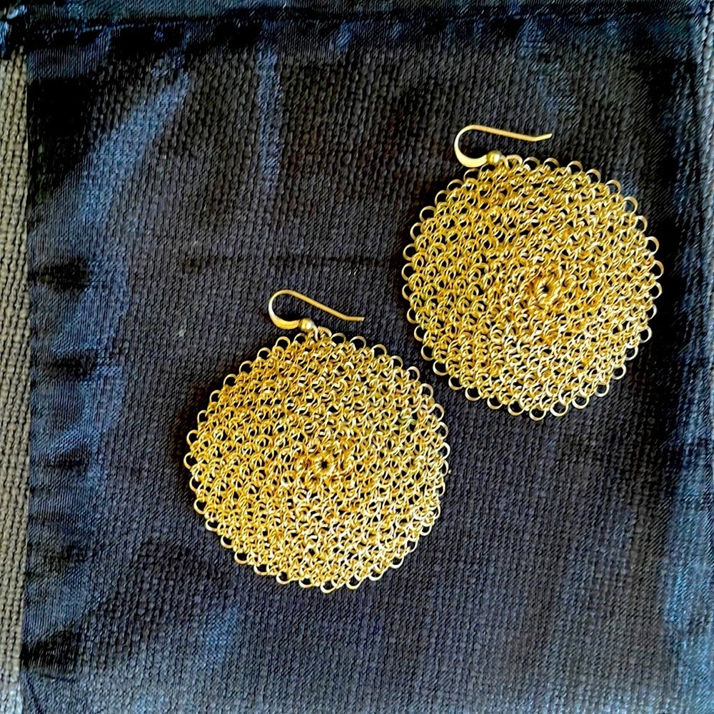 Mesh Earrings from Fred Segal